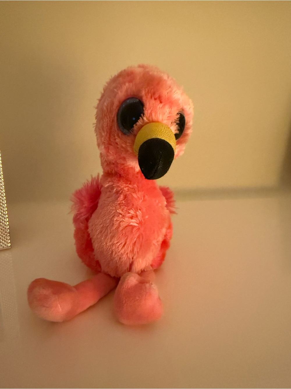 Ty Bright Pink Plush Flamingo - Gilda